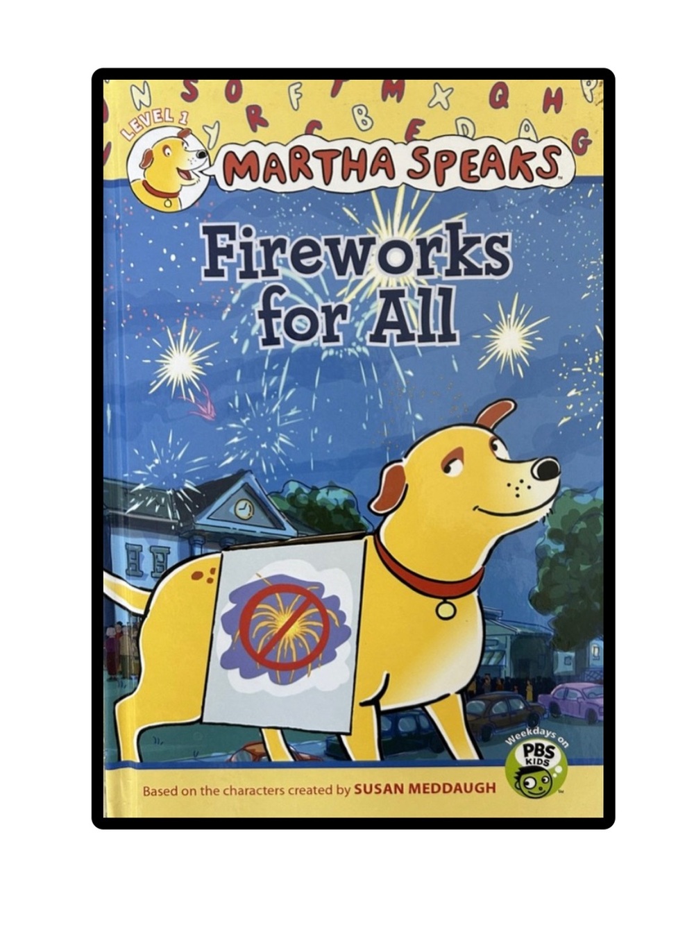 BUNDLE & SAVE🎉 Martha Speaks 'Fireworks for All' Children's Book Hardcover